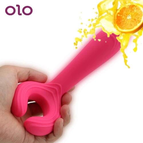 OLO 12 Speed Dildo Vibrator Penis Vibrator Clip G spot Stimulate Clitoris Vaginal Massager Sex Toys for Women Masturbation