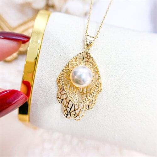 S925 Sterling Silver Screw Eye Pin Bail Top Drilled Beads End Cap For DIY Pearl Charm Pendant Connectors Jewelry Making