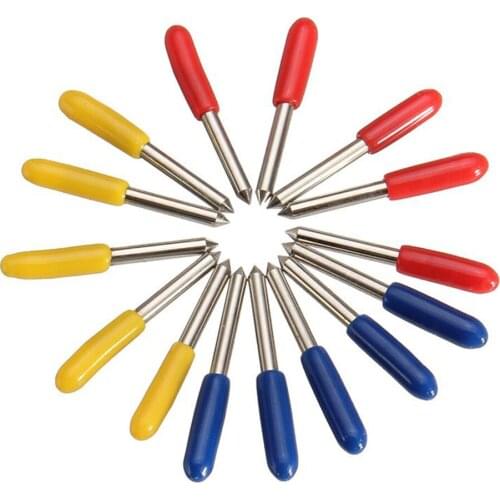 XNEMON 50pcs 30 Degree Roland Blades for Cutter Plotter Cutting Vinyl Cricut Offset