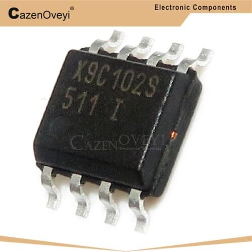 10pcs/lot X9C102S X9C102 SOP-8 In Stock