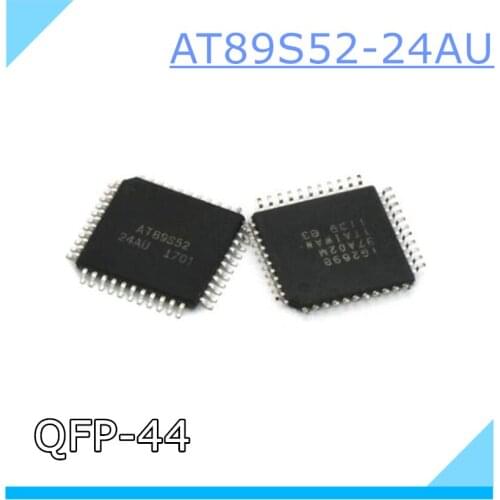 5PCS AT89S52-24AU AT89S52 QFP44