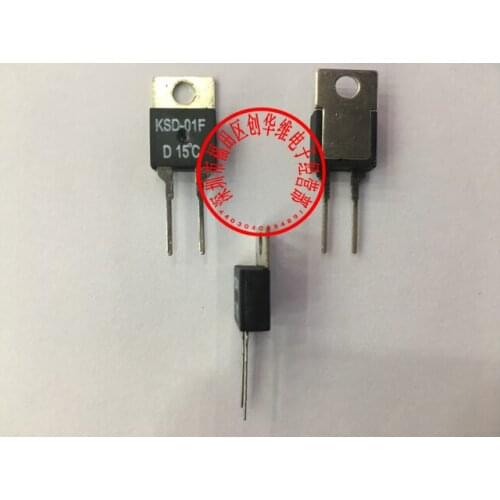 5pcs/Temperature switch Thermostat JUC-31F KSD-01F 15 Degrees Celsius Normally closed (N.C) D15C/Normally open (N.O) H15C