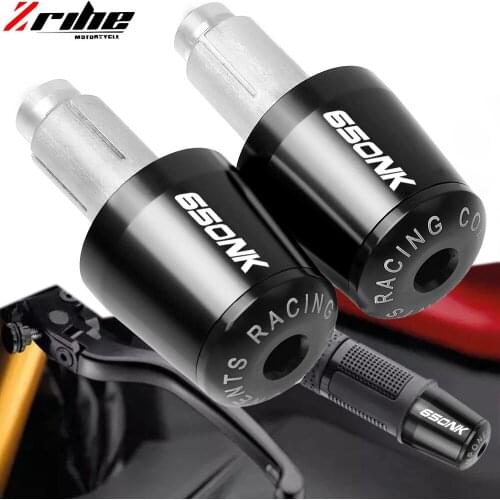 Motorcycle Accessories FOR 650NK 7/8" 22MM Handlebar Hand Grips Handle Bar End Cap For CFMOTO 650NK 650 NK 2016-2018 2017