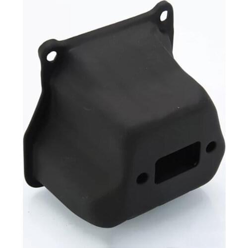 Gasoline Saw Double Hole Muffler Woodworking Logging Saw Exhaust Pipe Sound Insulation Silencer, 5200 Chain Saw Accessories