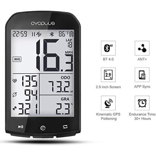 Cycplus Ant Power Meter Ghead Up Display M1 Gps Bike Cycling Split Flap Jueshuai E Bicycle Computer Accessories Speedometer