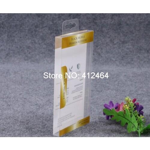 It is a light folding box PET plastic packaging handicraft for customers. CMYK uses impact label to print clear plastic box