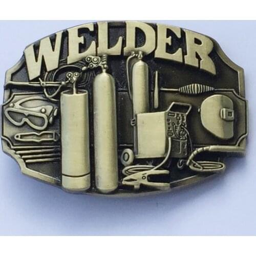 Tool Welder Belt Buckle Brand Western Belt Buckle With Good Plating Suitable For 4cm Width Belt