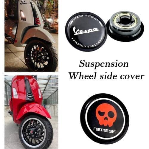 For Piaggio Vespa GTS 250 300 GTV 250 300 All Year 2017 2018 2019 2020 2021 Motorcycle Hubcaps Wheel Side Covers Accessories