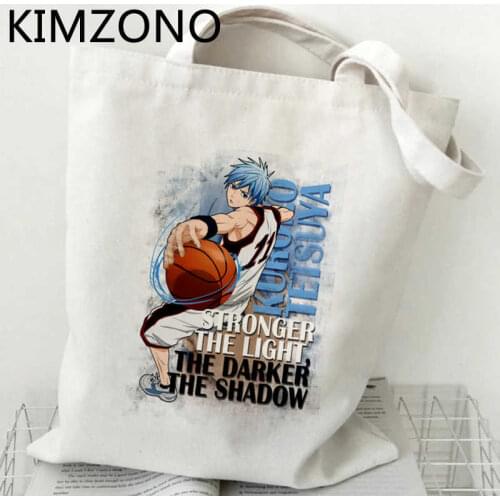 Kuroko No Basket shopping bag bolsa shopping handbag canvas shopper bag ecobag shoping sacolas
