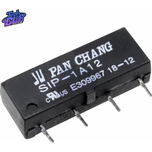New 5PCS 12 V Relay SIP-1A05 Reed Switch Relay For PAN CHANG Relay 4PIN