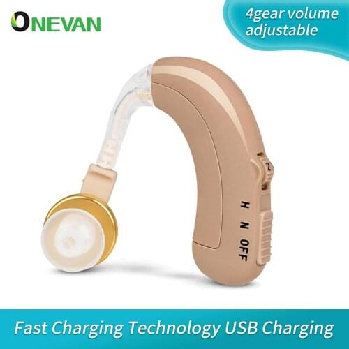 NEW Adjustable audiphone Mini Hearing Aid Wireless Hearing Amplifier Ear Sound Amplifier for Elderly Moderate To Severe Loss