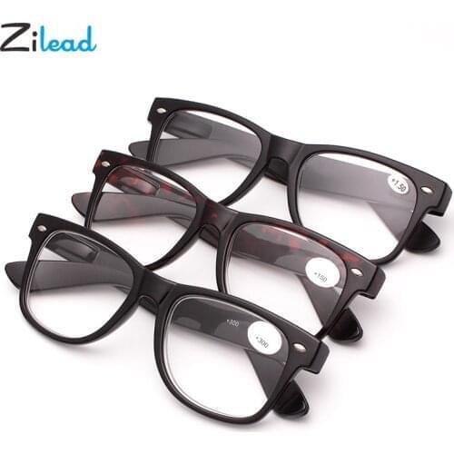 Zilead Resin Rice Nail Reading Glasses Men Women Plastic Full Frame Ultralight Toughness Comfortable Retro Hyperopia Eyeglasses