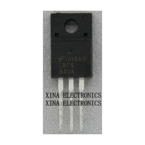 IRFS840A IRFS840 IRFS 840A 4.6A 500V TO-220F ROHS ORIGINAL 10PCS/lot Free Shipping Electronics composition kit