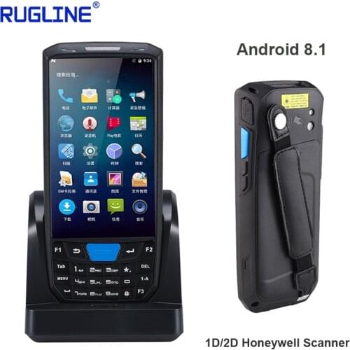 PDA Android handheld terminal Honeywell barcode scanner 1d laser 2d QR portable data collector terminal device with WIFI 4G NFC