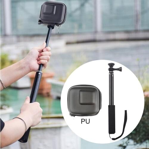 Storage Bag Protective Case Waterproof Box for GoPro Hero 8 7 6 5 Aluminum Extension Rod for DJI Osmo Action Camera Accessories