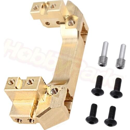 94g Heavy Duty Brass Front Bumper w/Servo Mount for Traxxas TRX-4 TRX4 1/10 RC Crawler Truck Hop Up Option Parts