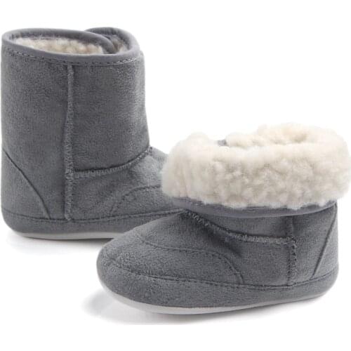 Winter warm Booties shoes for girls cotton solid baby boy shoes Footwear for newborns babies toddler infant shoes