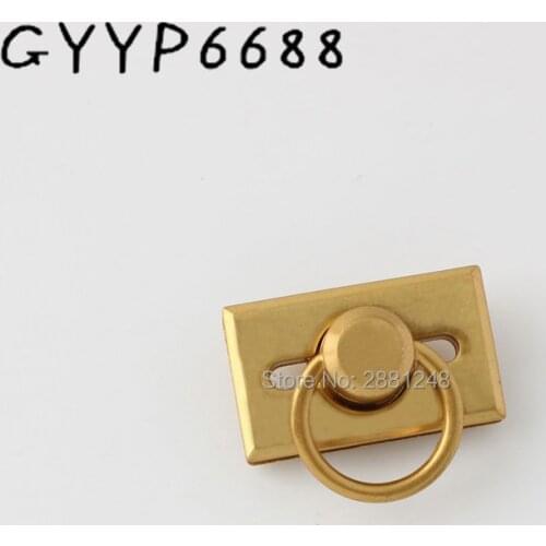 High quality fashion metal Spuare lock Twist lock chain accessories Bags for Suitcase bag purse making wholesale