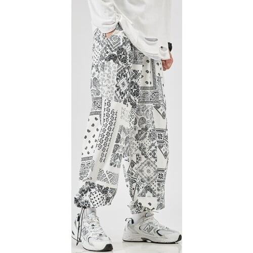Funny Streetwear Male Casual Pants 5Xl 2021 Mens Harem Pants New Fashion Jogger Sweatpants Korean Man Loose Oversized Trousers