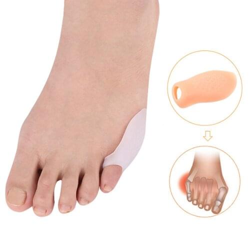 1 Pair Little Bunion Corrector Pad Hallux Valgus Toe Straightener Separator Toe Protectors Foot Pain Relief For Men And Women