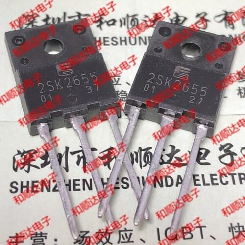 10pcs/lot 2SK2655 New Spot TO-3PF 900V 8A