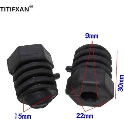 2PCS Car engine hood bonnet cushion rubber pier damping pad for Mazda M2 M3 M5 M6 Pentium X80 B90 B70 B50