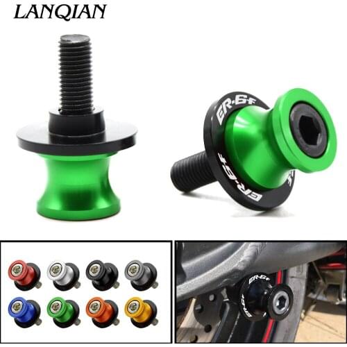 6/8/10MM Motorcycle Swingarm Spools Slider Stand Screws Swingarm Sliders for kawasaki ER6F ER-6F ER 6F