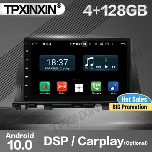 128G Carplay Car Radio 2 Din Stereo Receiver Android 10 For KIA K5 2015 2016 2017 2018 IPS GPS Navigation Player Audio Head Unit