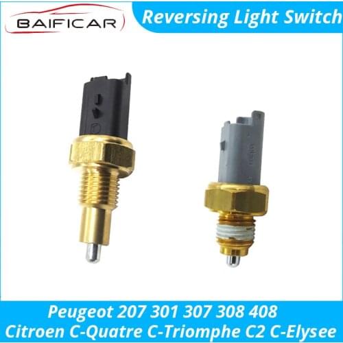 Baificar Brand New Genuine Reversing Light Switch Reverse Gear for Peugeot 207 301 307 308 408 Citroen C-Quatre C-Triomphe C2
