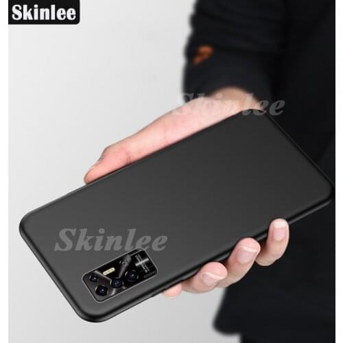 Skinlee For Tecno Pova 2 Case Full Protection Soft Silicone Matte Cover For Tecno Pova2 Shockproof Phone Case