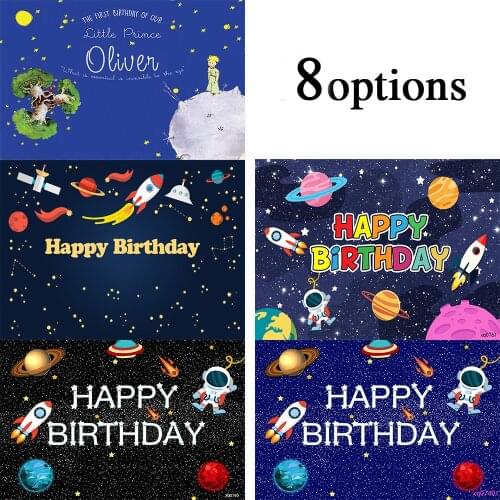 Sensfun Space Themed Astronaut 1st Birthday Party Decor Kid Boy Photography Studio Cake Smash Photo Backgrounds