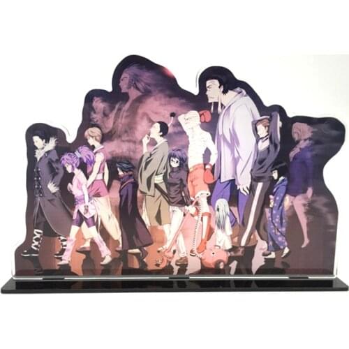 10cm Japanese Anime Hunter X Hunter Phantom Troupe Acrylic stand action figure Pendant