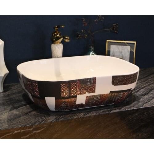Porcelain bathroom vanity bathroom sink bowl countertop Oval Ceramic wash basin bathroom sink