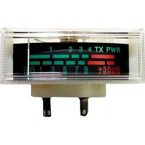 Level signal indication meter head with backlight TX PWR DB meter Electronic instrument indication + 3DB