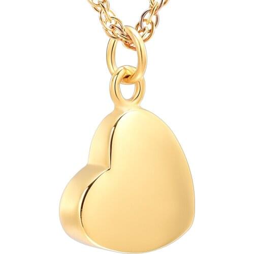 IJD9416 DIY Heart Charm for Necklace Bracelet (pendant) Bulk Price High Polish Charm Stainless Steel Cremation Urn Charm Fashion