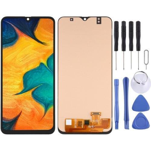 IPartsBuy for Samsung Galaxy A30 SM-A305 OLED Material LCD Screen and Digitizer Full Assembly