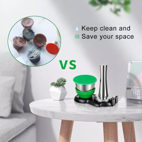 Capsule Holder For Dolce Gusto Refillable Pods Tamper Organizer Wholesale Set
