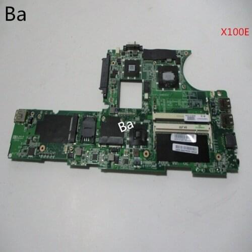 The LENOVO THINKPAD X100E laptop motherboard is fully tested without CPU integrated graphics card AMD