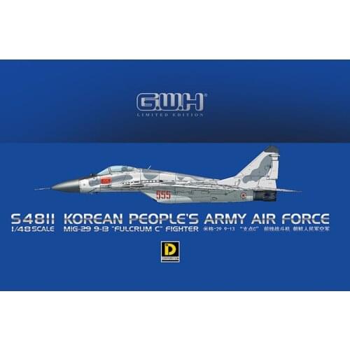 Great Wall Hobby S4811 1/48 MiG-29 "Fulcrum" 9-13 Korean Peoples Army Force - Scale Model Kit