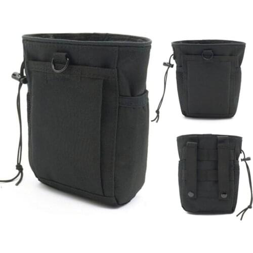 MOLLE Dump Pouch Tactical Mag Pouch Airsoft Utility Hunting Rifle Magazine Pouch Gear Military Accessories Bag Mountaineering