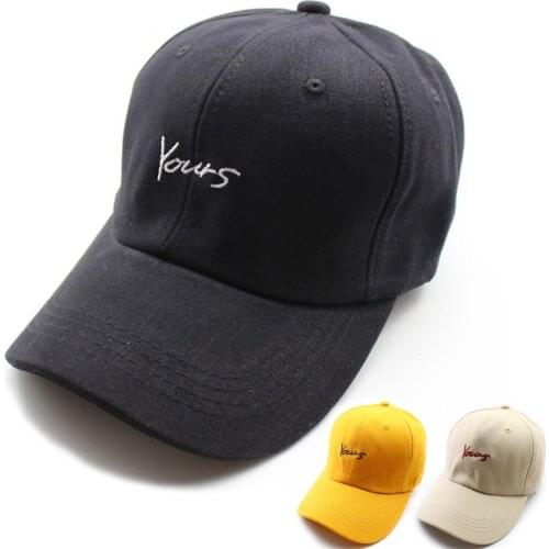 Casual Cotton Hat Men Women Baseball Cap Adjustable Vantage Yours Letter Dad Hat Sport Dance Headwear Snapback Caps Outdoor Hats