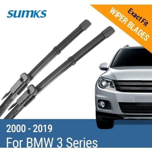 SUMKS Wiper Blades for BMW 3 Series E46 E90 E91 E92 E93 F30 F31 316i 318i 320i 323i 325i 328i 330i 318d 320d 330d