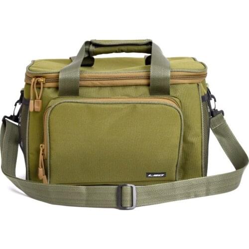 Square Lure Messenger Bag Oxford Cloth Outdoor Fishing Gear Accessories Hard Bait Bag Fishing Gear Shoulder Bag