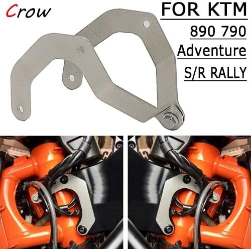 Motorcycle Headlight Reinforcement Bracket For 790 ADVENTURE S R 890 ADVENTURE RALLY 2021 2020 2019 Neck Brace set