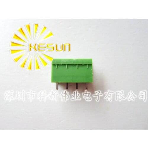 100PCS 2EDGV-5.08-4P 2EDGV 4Pin 5.08mm Straight Pin Plug-in Screw Terminal Block ROHS