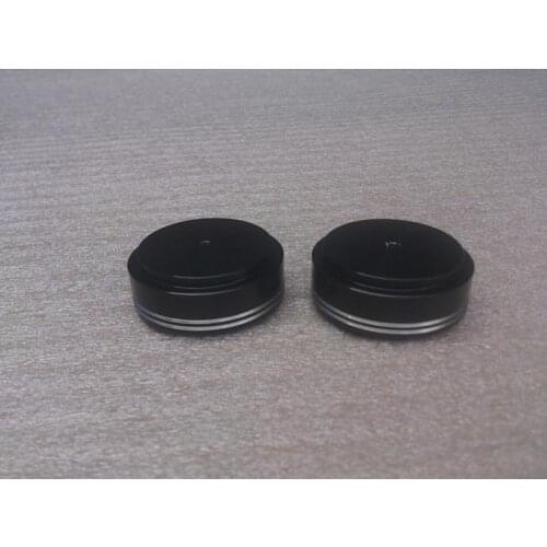 4x Aluminum feets for Power amp (with Rubber ring) D:44mm H:17mm