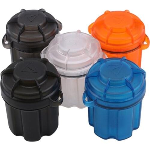 AOutdoor Gear Survival Capsule Waterproof Storage Container Battery Holder Box Case Tool Camping