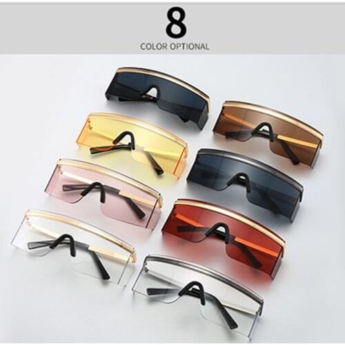 Large Mirror Sun Glasses Outdoor Motocross Glasses Fashion Trend Riding Sunglasses For Men Women Eyeglasses Cycling Glas
