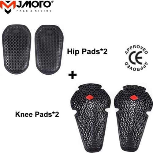 CE Certified Motorcycle Pants Protection Knee Pads Hip Crotch Board Motorbike Trousers Protective Inside Gears Knee Protector