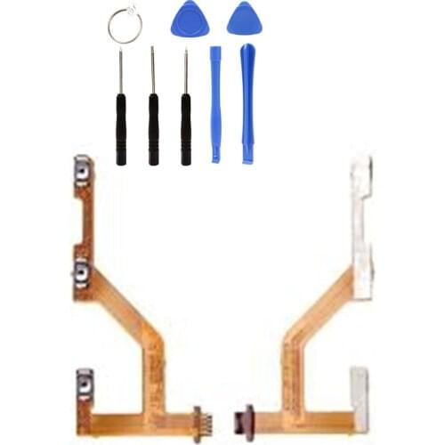 FOR Htc 10 EVO Volume Audio Mute Power ON OFF Button Key Flex Cable Repair Kit Gift